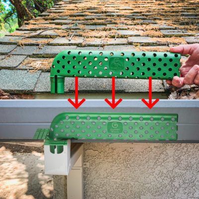 Downspout Filter Installation